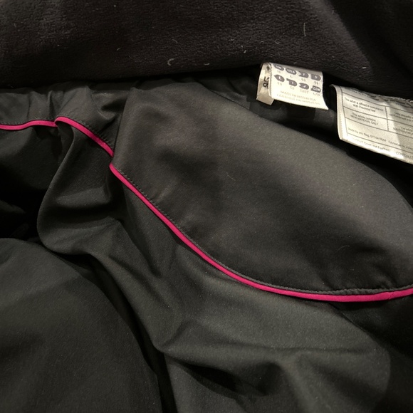 Vintage Adidas black down winter jacket women’s size Large - Picture 8 of 9